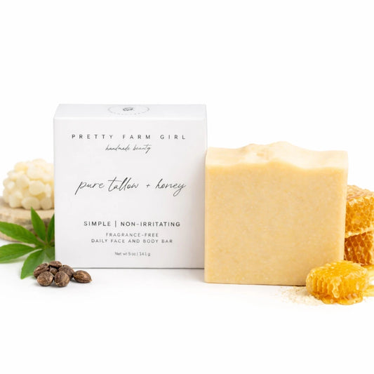 Tallow and Goat Milk Soap Bar